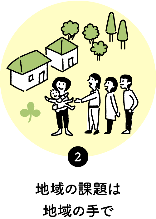 地域の課題は地域の手で